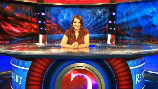 Here's Anita Sarkeesian speaking on the Colbert Report