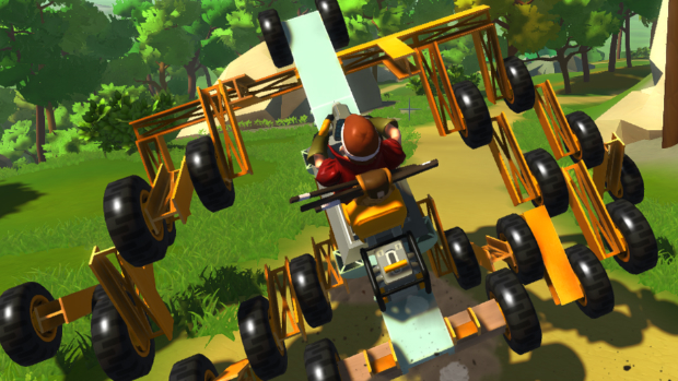 Scrap Mechanic lets players build vehicular monstrosities from gathered materials