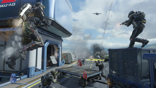 Call of Duty: Advanced Warfare channels its inner GoldenEye 007