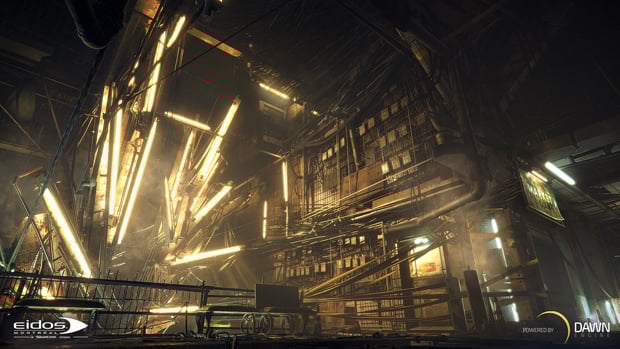 This is Eidos' new engine for Deus Ex