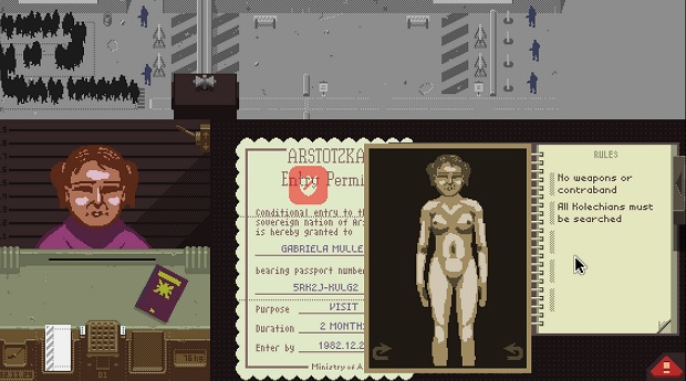 Papers, Please was originally refused by Apple for pornographic content