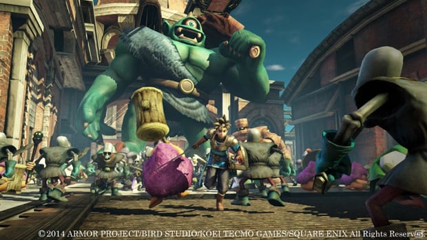 I'm so down for Dragon Quest Heroes