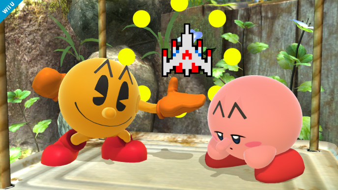 The 'Pac-Man pair' attempts to break Smash Bros. doubles