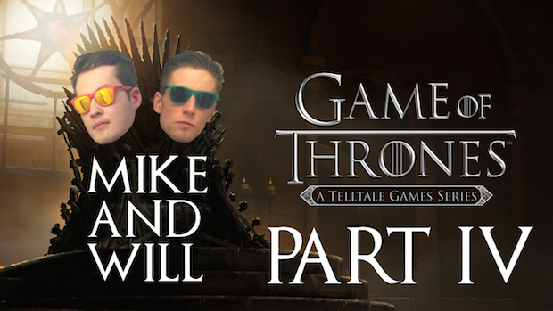 Mike and Will spar with the stars in Game of Thrones