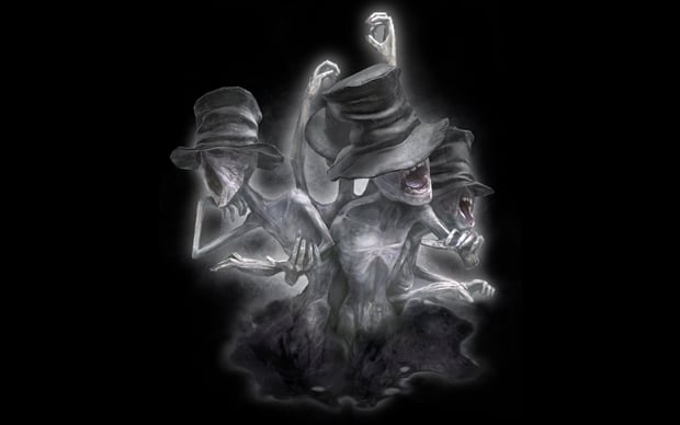 Heh, Bloodborne's Messengers sure are dapper