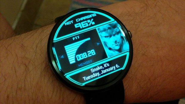This Metal Gear Solid Codec theme makes me want a smartwatch