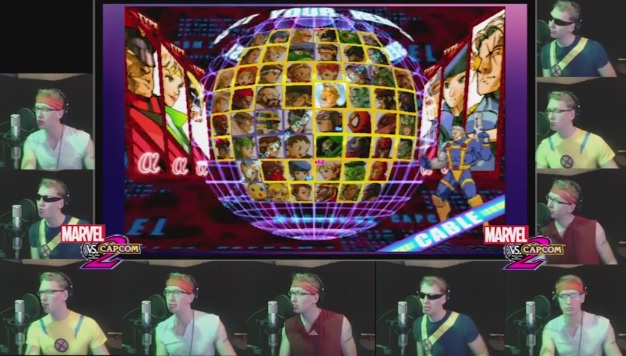 This Marvel vs. Capcom 2 acapella medley brings me back
