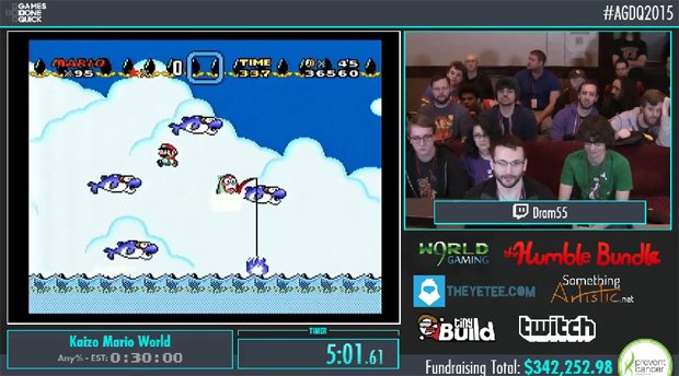 This Kaizo Mario World speedrun stresses me out