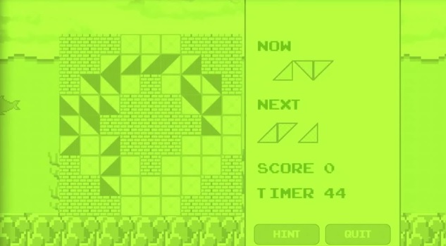 Tri-Strip is another game that has a classic Game Boy look
