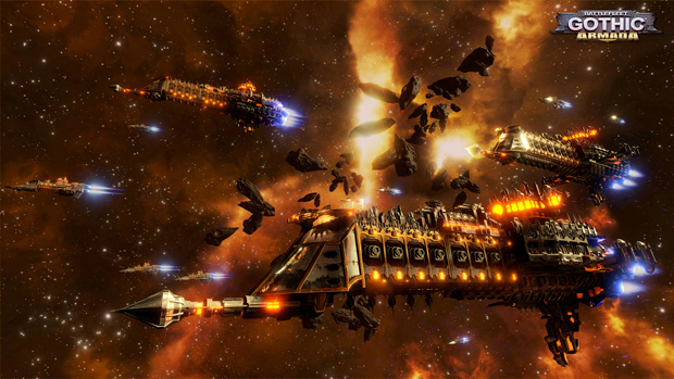 Games Workshop's Battlefleet Gothic becoming a real-time strategy PC game