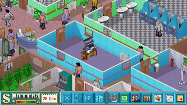 Classic PC sim Theme Hospital free on Origin