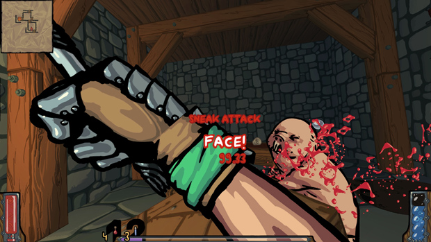 Smack a naked mole rat in the face in Slasher's Keep