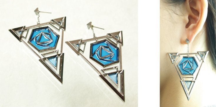 Bring all the boys to the yard with Bayonetta's earrings