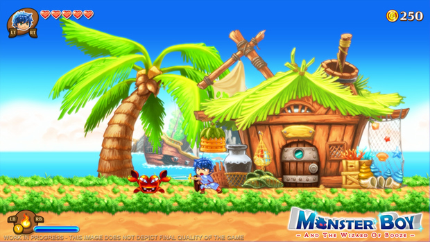 Wonder Boy creator working on new Wonder Boy-esque game
