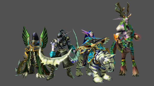 These pointy Warcraft III models sure bring me back