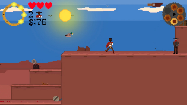 Luckslinger blends 2D shooting, westerns, and hip-hop