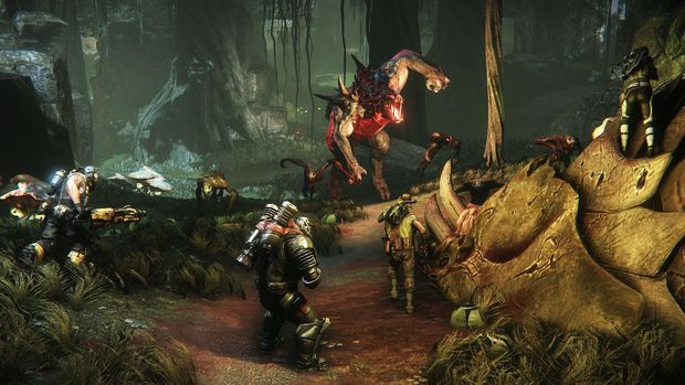 Evolve's launch trailer means hunting season's open