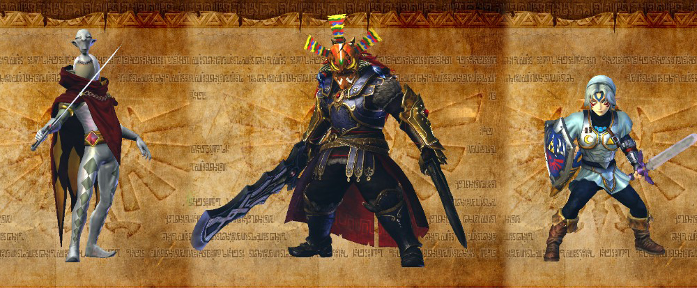 I unlocked all 16 of the Majora's Mask DLC outfits in Hyrule Warriors