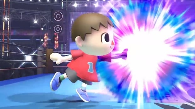 Watch Villager pocket all of the moves in Super Smash Bros. Wii U