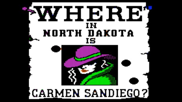 Rare North Dakota-themed Carmen Sandiego game has surfaced