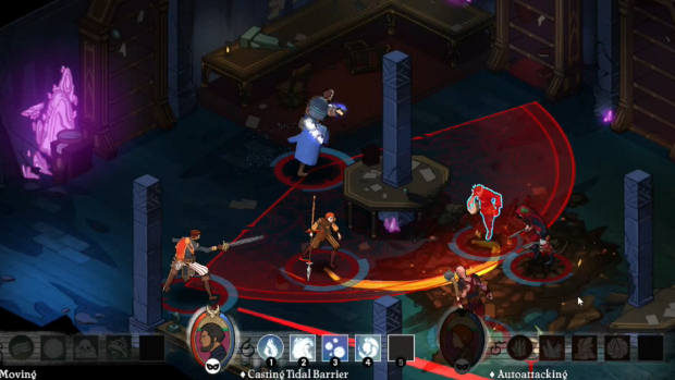 Masquerada is a very pretty Baldur's Gate-style RPG