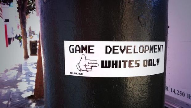 Seen at GDC: Game development is for whites only