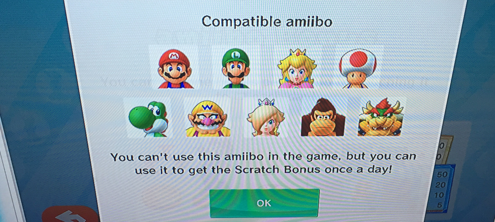 Behold, the confirmed amiibo for Mario Party 10