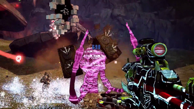 Borderlands: The Pre-Sequel's Claptastic Voyage trailer shows glitch guns, confetti