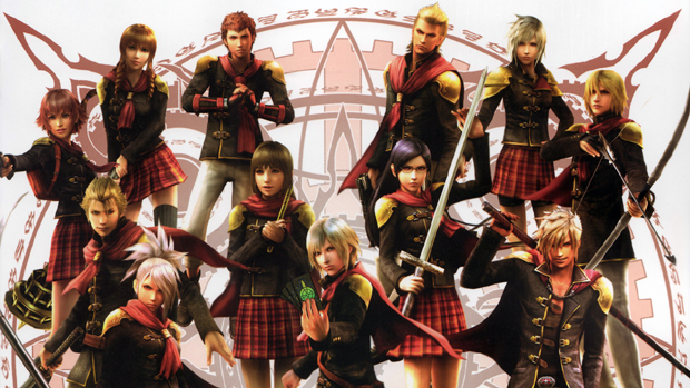 Final Fantasy Type-0 HD features school girls Vs. dragons on ice