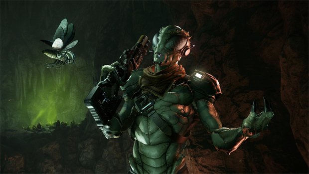 Evolve's new bug man character is just the best