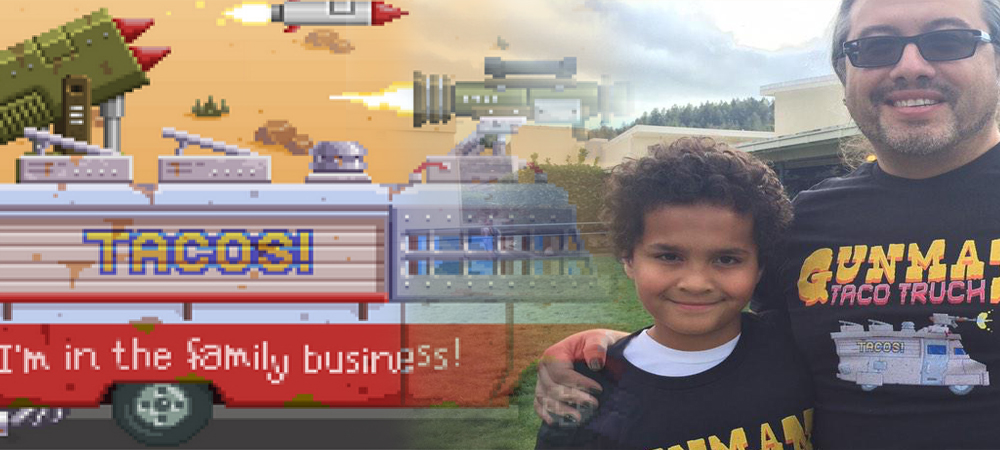 John Romero's about to make you his pitch for Gunman Taco Truck