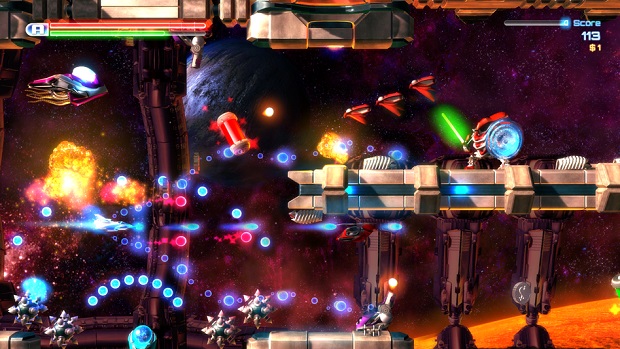 Gorgeous 2.5D shoot-'em-up Pythetron now on Kickstarter