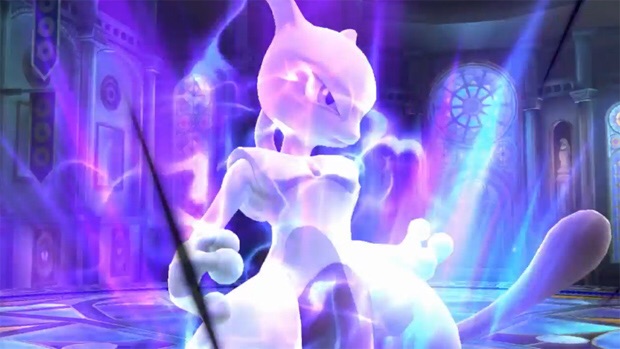 Mewtwo releasing for Super Smash Bros. for 3DS/Wii U April 15