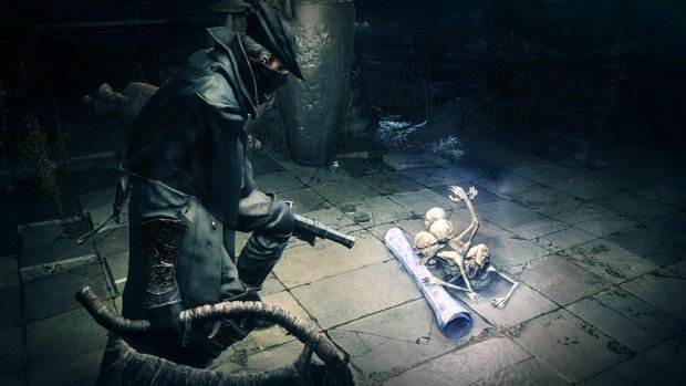 You can put enemies to work in Bloodborne while farming Blood Echoes