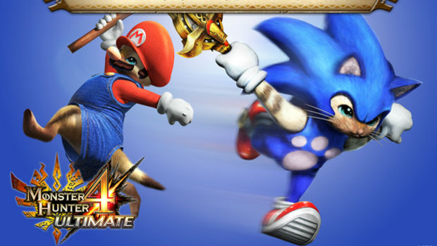 Monster Hunter 4 Ultimate's April DLC includes 14 quests, Sonic Palico skin