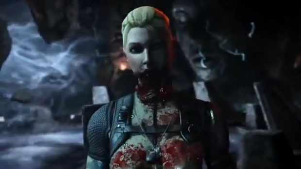 Welp, Cassie Cage has a jaw-dropping (hah) selfie fatality in Mortal Kombat X
