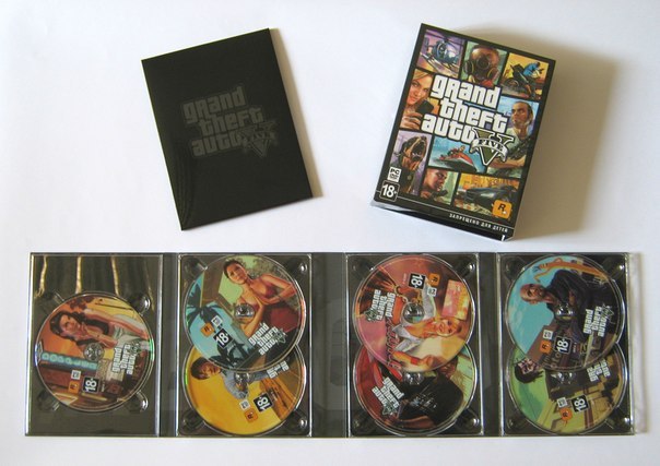 GTA V may be seven discs on PC
