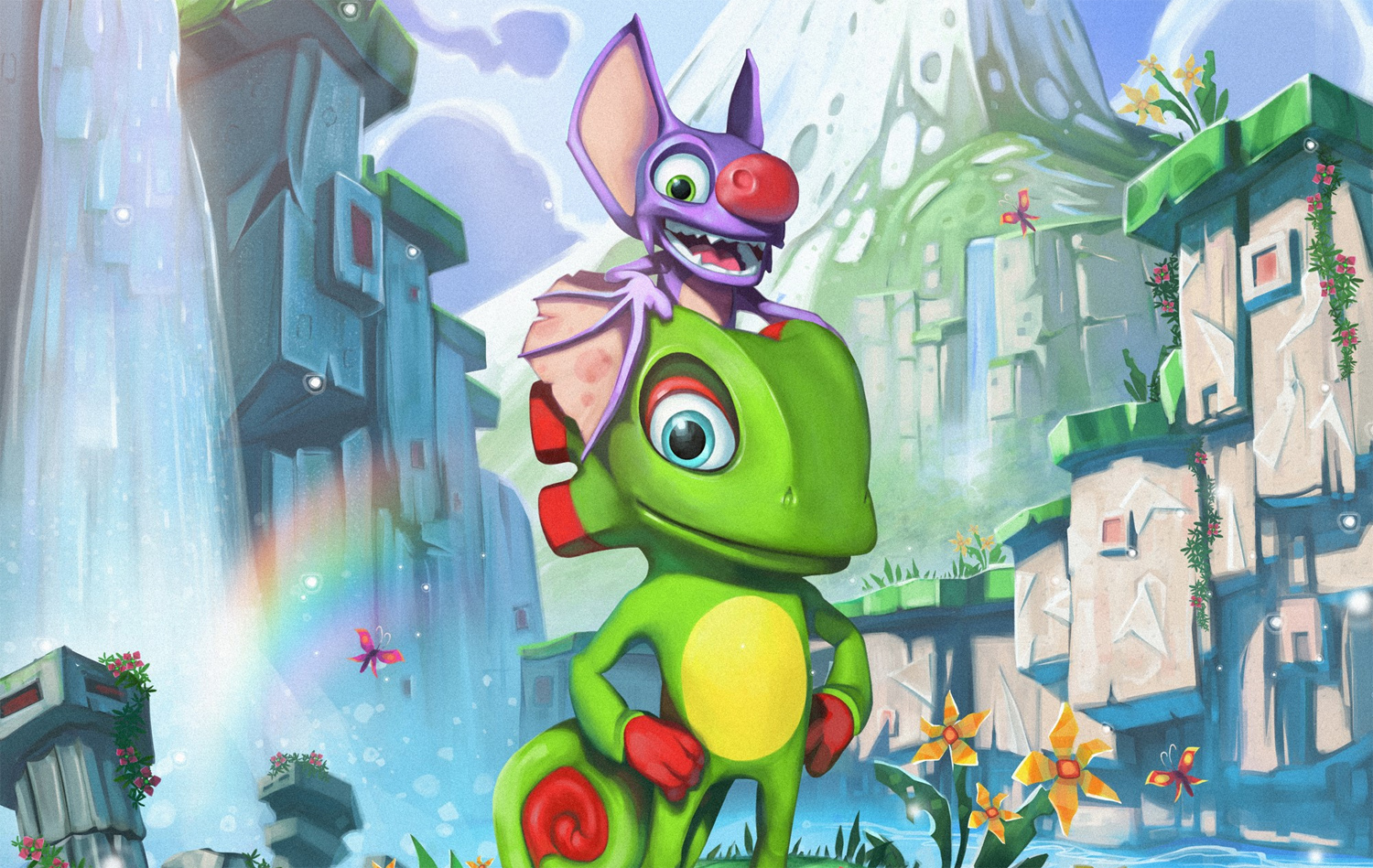 Yooka-Laylee is the successor to Banjo-Kazooie