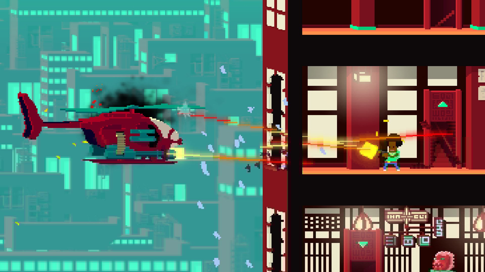 Not a Hero delayed for a frame-rate upgrade