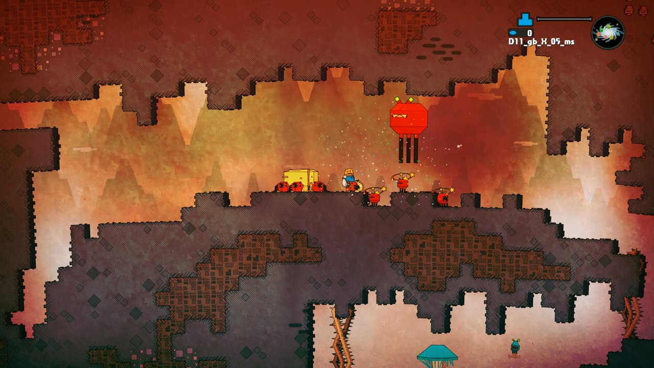 More PixelJunk! Nom Nom Galaxy hits PS4 next week