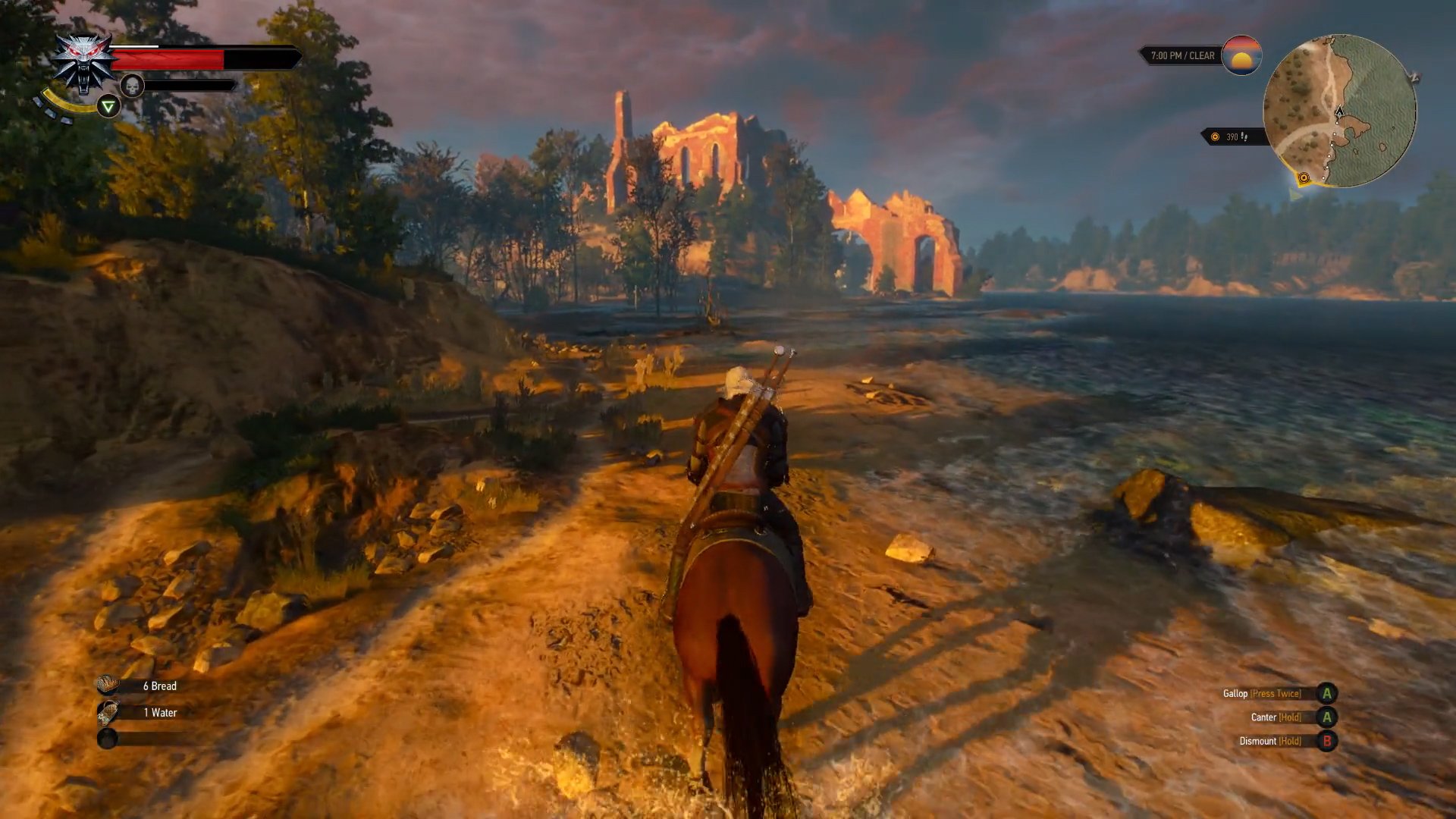 The Witcher 3 looks decent enough on Xbox One