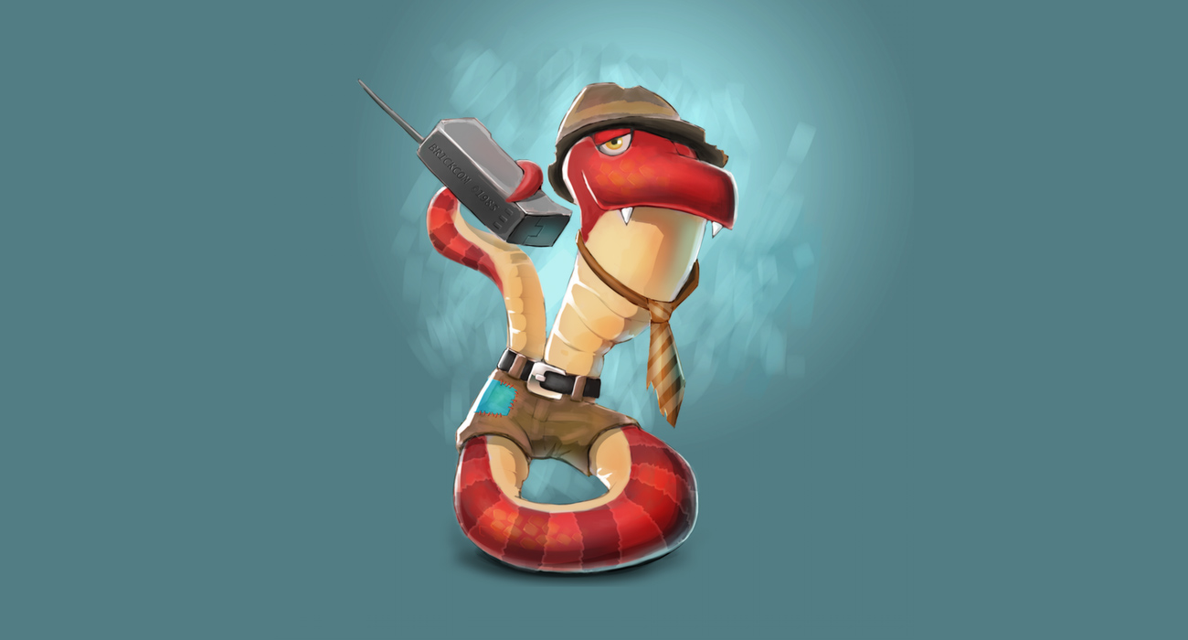 Yooka-Laylee has a shorts-wearing snake named Trowzer