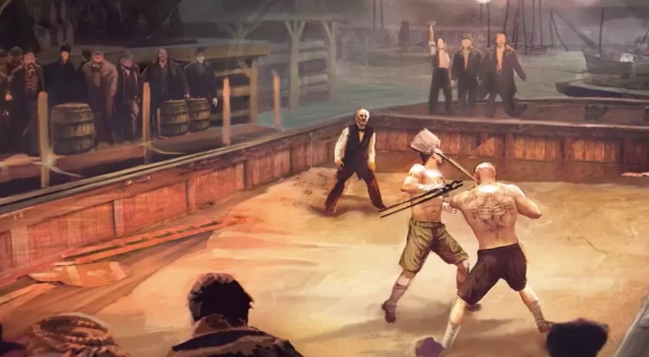 Is that Brock Lesnar in Assassin's Creed Syndicate?