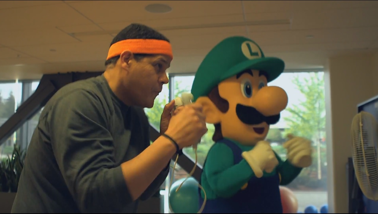 Reggie's body is almost ready for the return of the Nintendo World Championships at E3