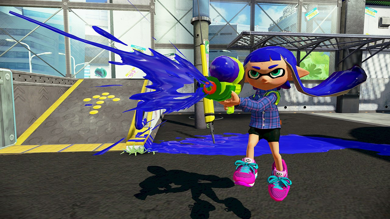 Target's throwing in a squirt gun with Splatoon