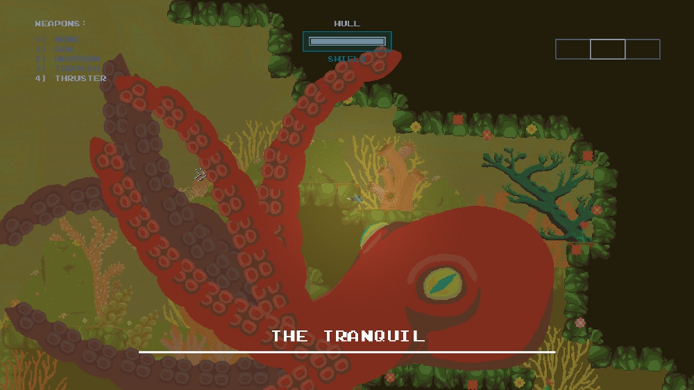 The Aquatic Adventure of the Last Human has awesome underwater boss battles