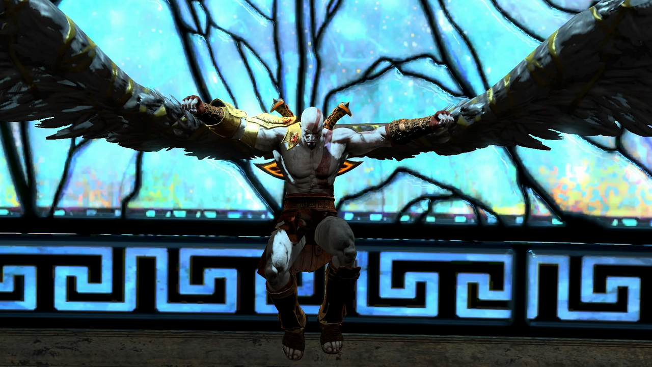 God of War III's Hades fight in 1080p, 60fps on PS4