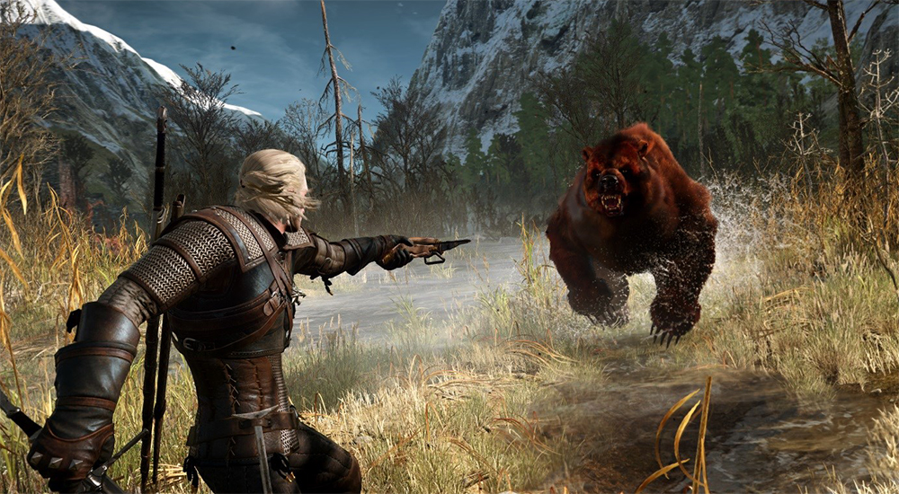 Bears Vs Cyclopes in the Witcher 3