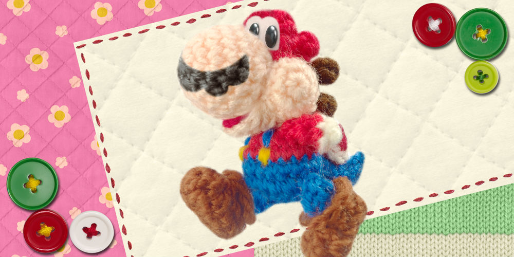 You too can create this unholy monstrosity with amiibo in Yoshi's Woolly World