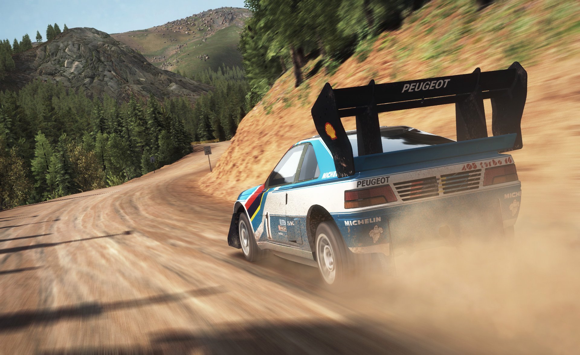You can fly off Pikes Peak in DiRT Rally